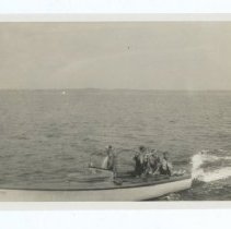 04.09 1930, powerboat with skier